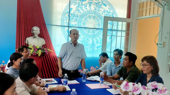 Trạm y tế Long Điền tổ chức họp triển khai Chiến dịch diệt lăng quăng phòng, chống sốt xuất huyết, Zika dựa vào cộng đồng và hưởng ứng ngày Asean phòng chống sốt xuất huyết lần thứ 14.