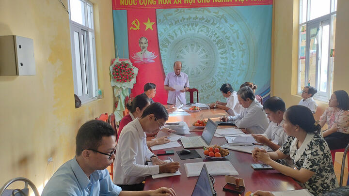 TRUNG TÂM Y TẾ ĐÔNG HẢI KIỂM TRA CUỐI NĂM  CÁC TRẠM Y TẾ XÃ, THỊ TRẤN